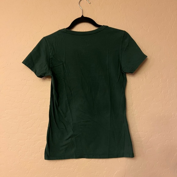 Nike Slim Fit Dark Forest Green Graphic T-Shirt - Picture 8 of 8